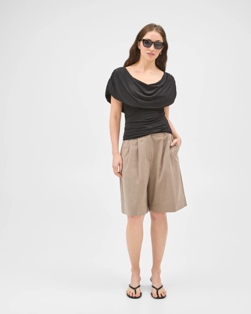 Lily Loves Gathered Cape Top