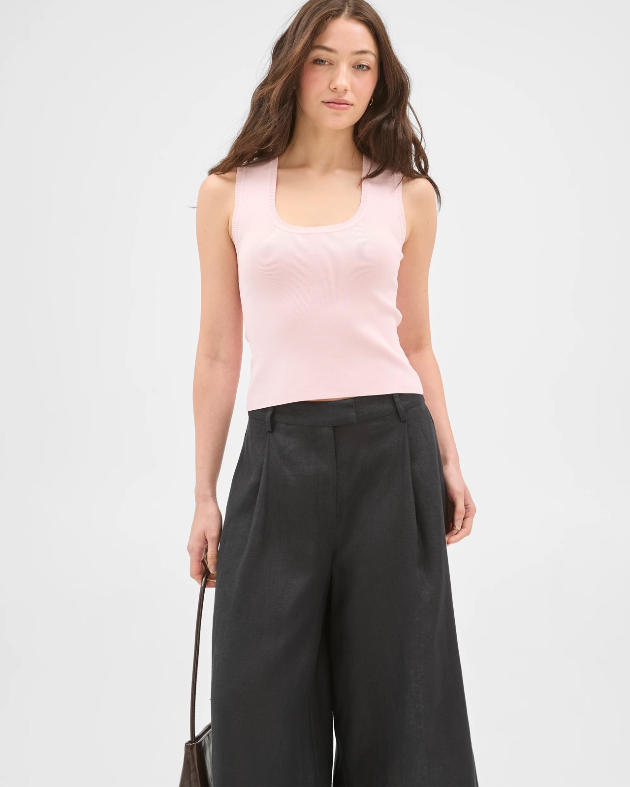 Lily Loves Horseshoe Tank Top - Pale Pink 5 of 5