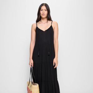 Resort Crinkle Maxi Dress