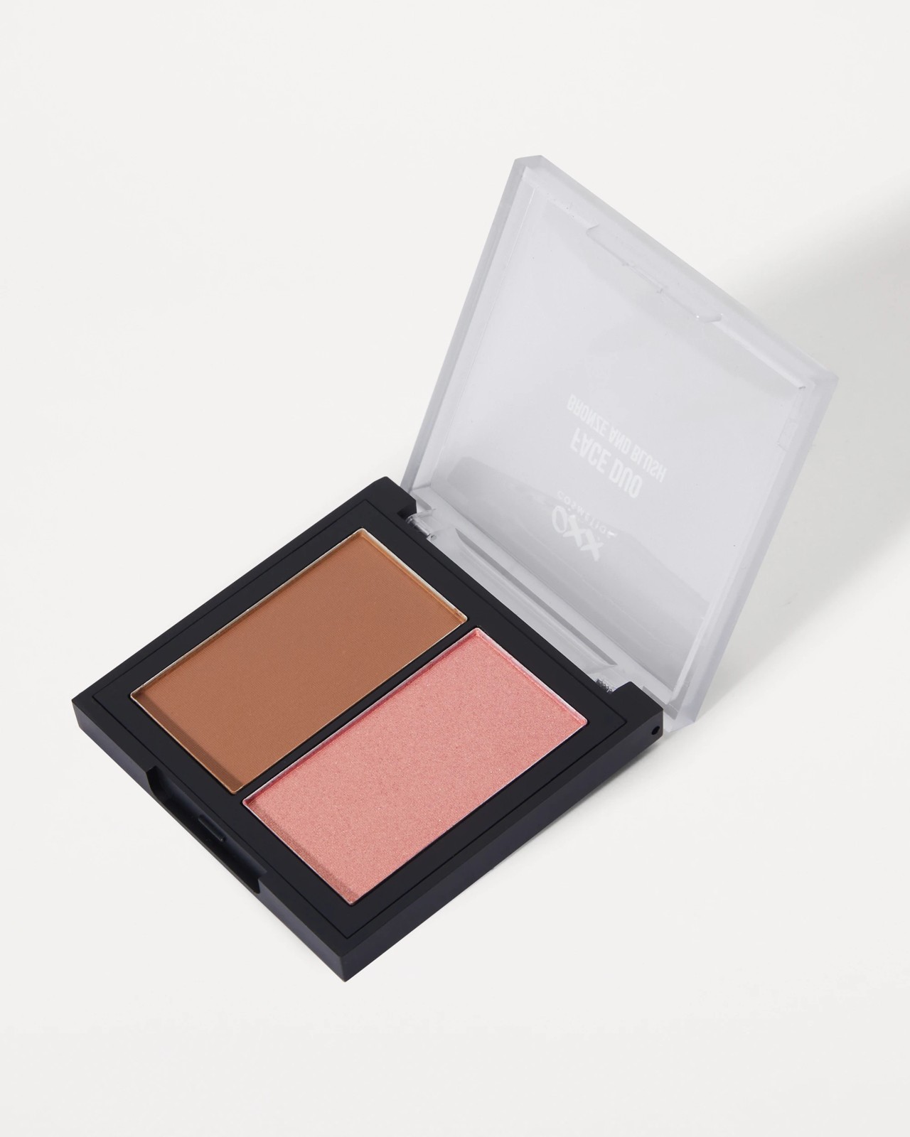 OXX Cosmetics Face Duo: Matte Bronze and Radiant Blush Duo - Light Bronze and Peachy Pink 2 of 6