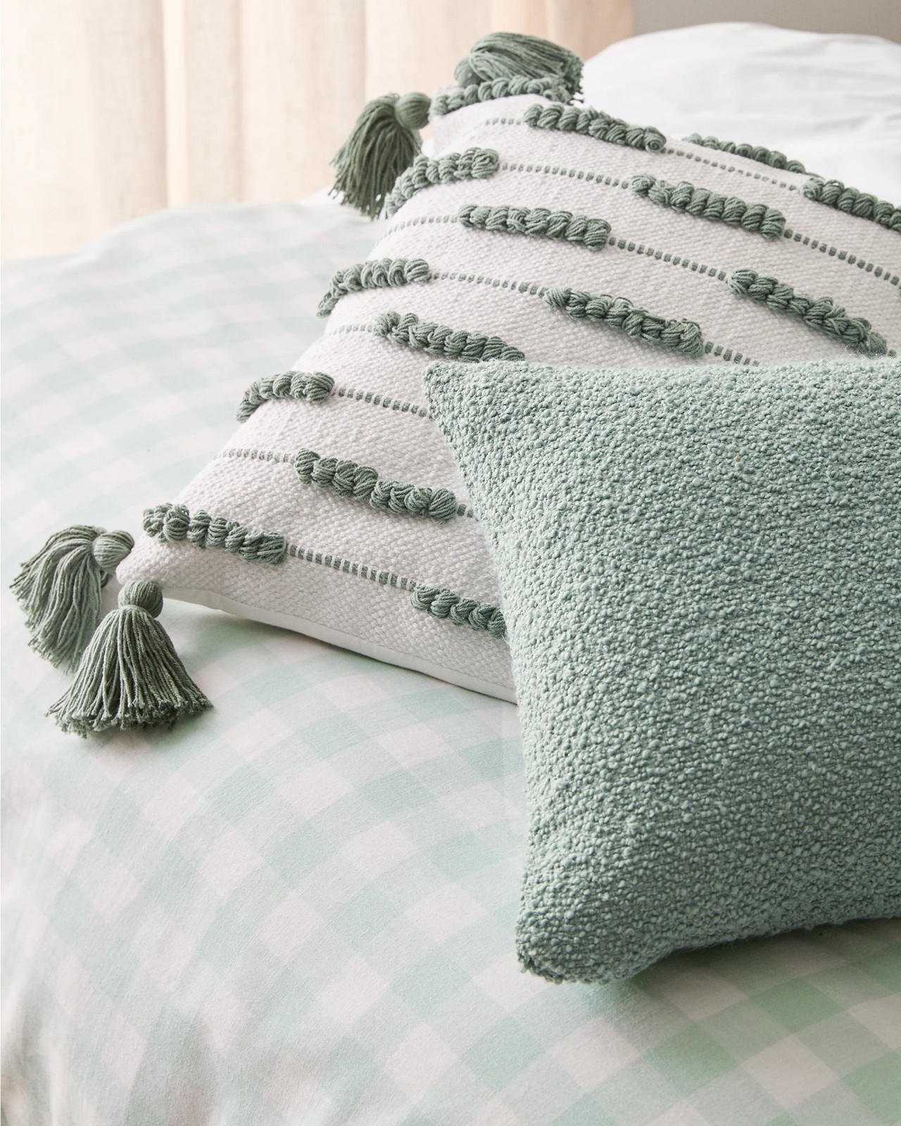 Malo Boucle Cushion | Target Australia