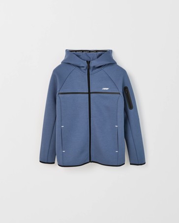 Active Australian Cotton Blend Zip Through Hoodie