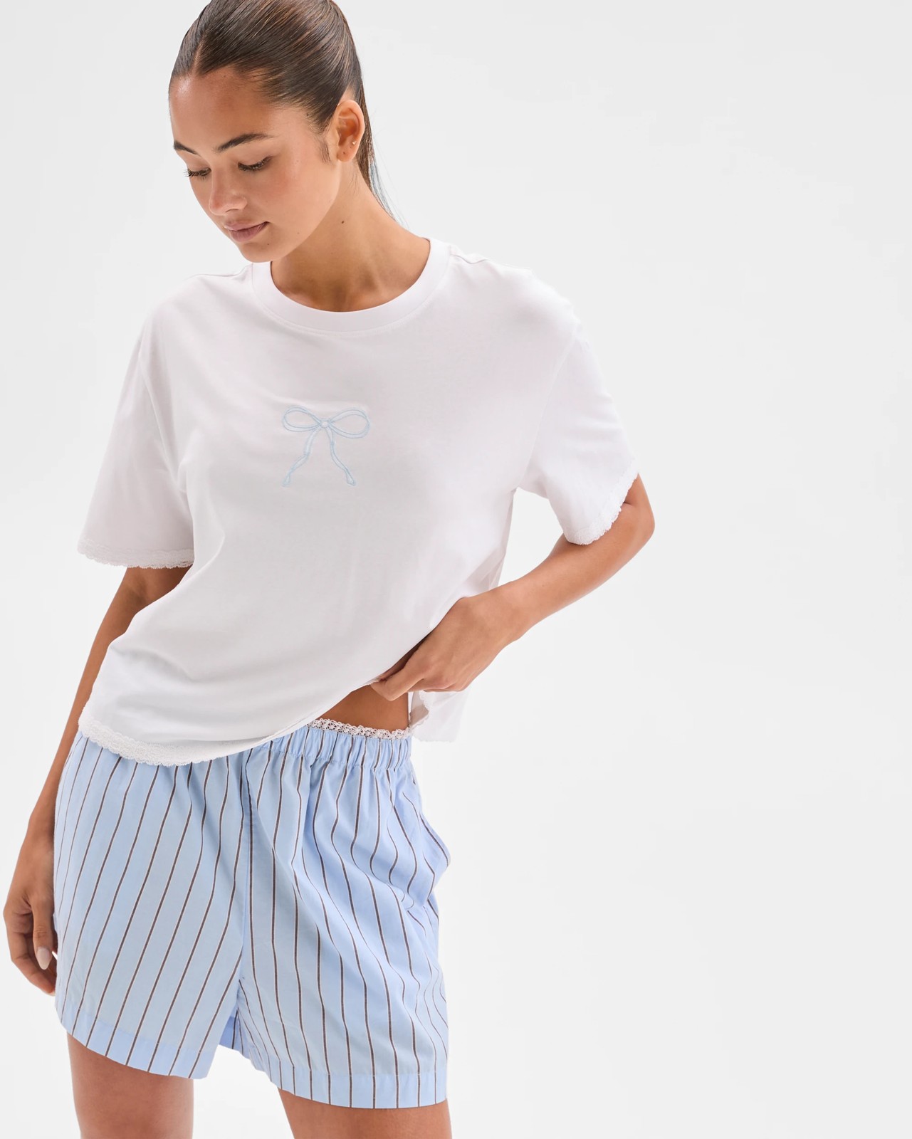 Lily Loves Australian Cotton Sleep Boxer Shorts 3 of 6