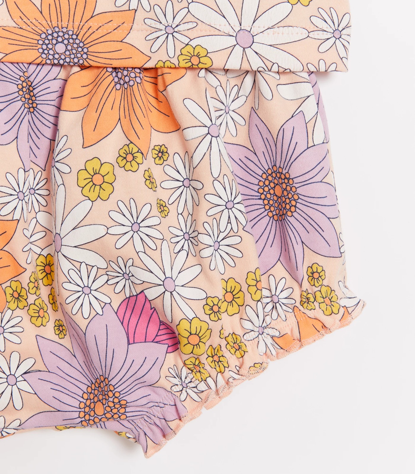 Baby Organic Cotton Sibling Matching Floral Pyjama Set | Target Australia