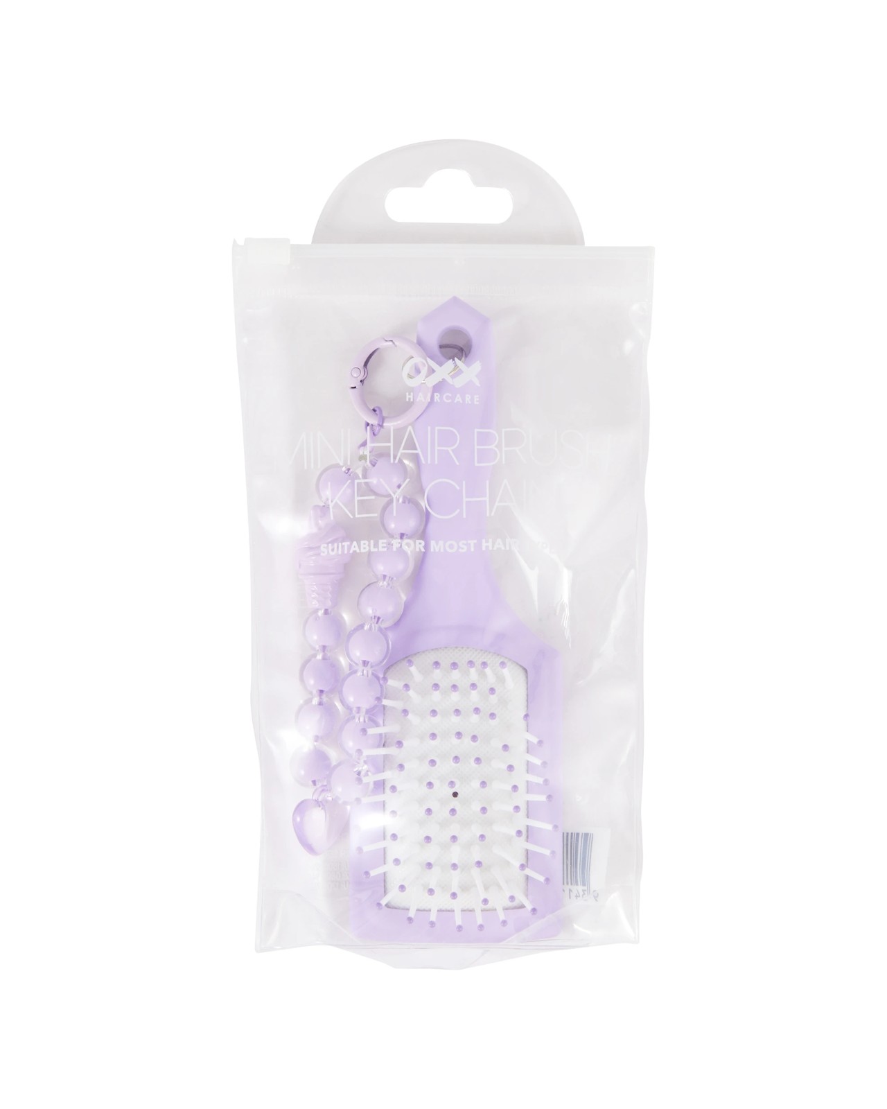 OXX Haircare Mini Hair Brush and Keychain - Lilac 4 of 4