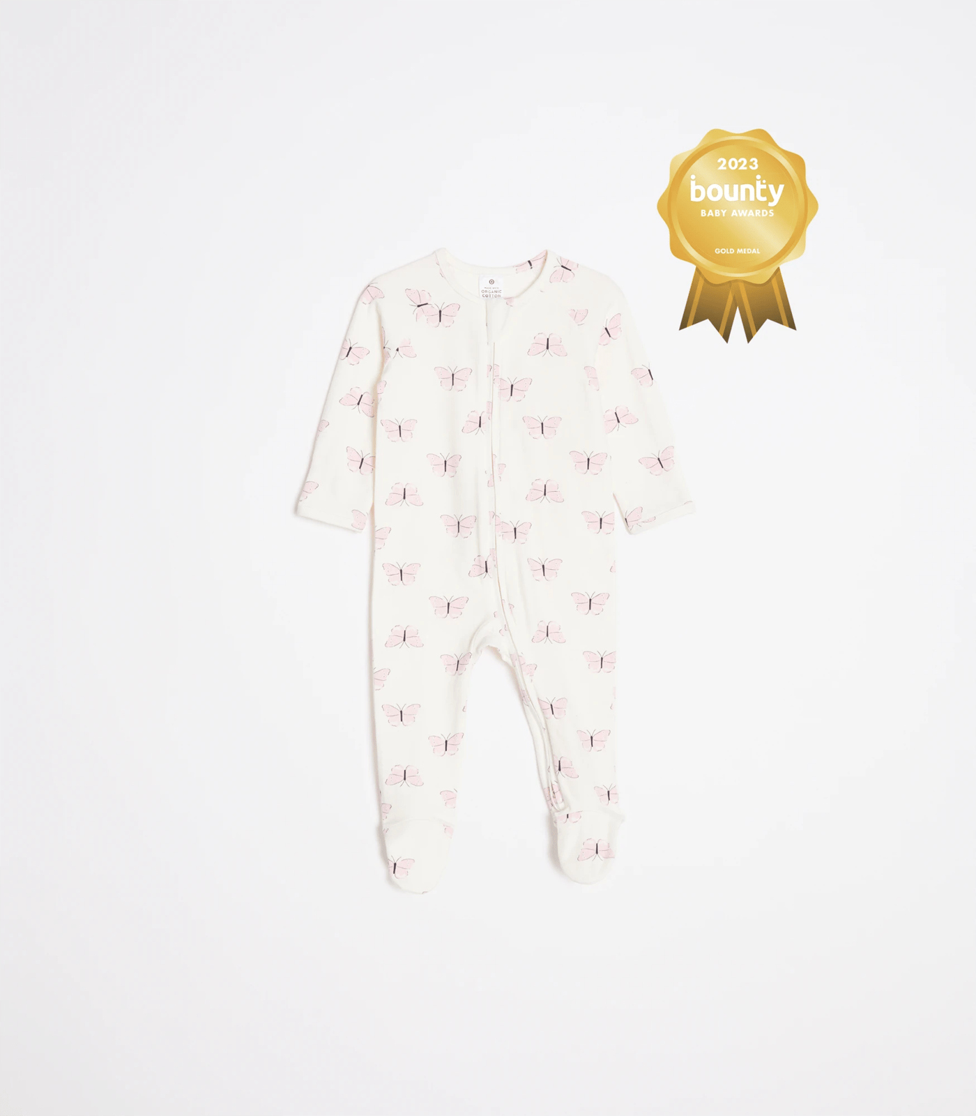 Baby Organic Cotton Print Zip Coverall Target Australia