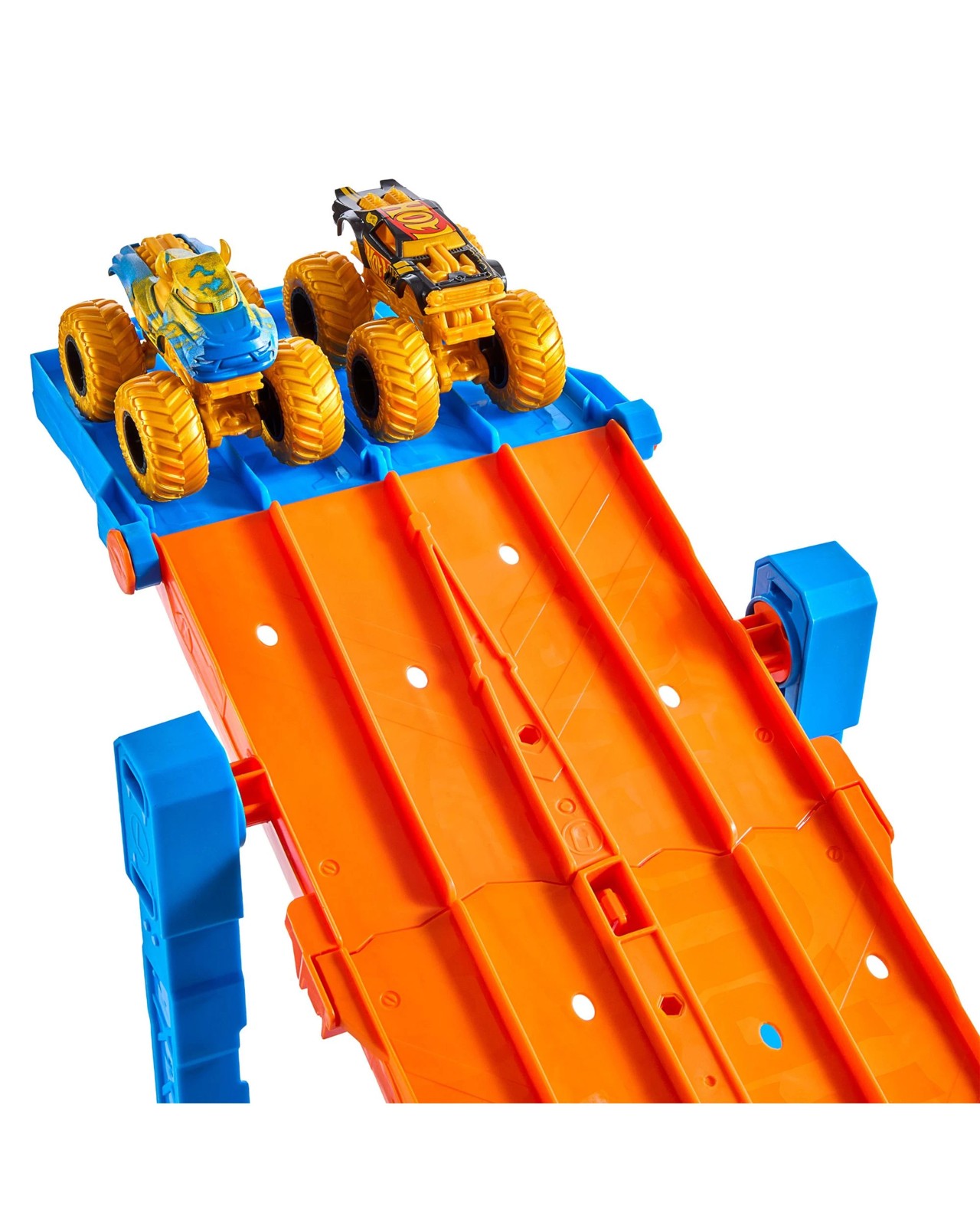 Hot Wheels Monster Trucks Dual Terrain Raceway 6 of 6