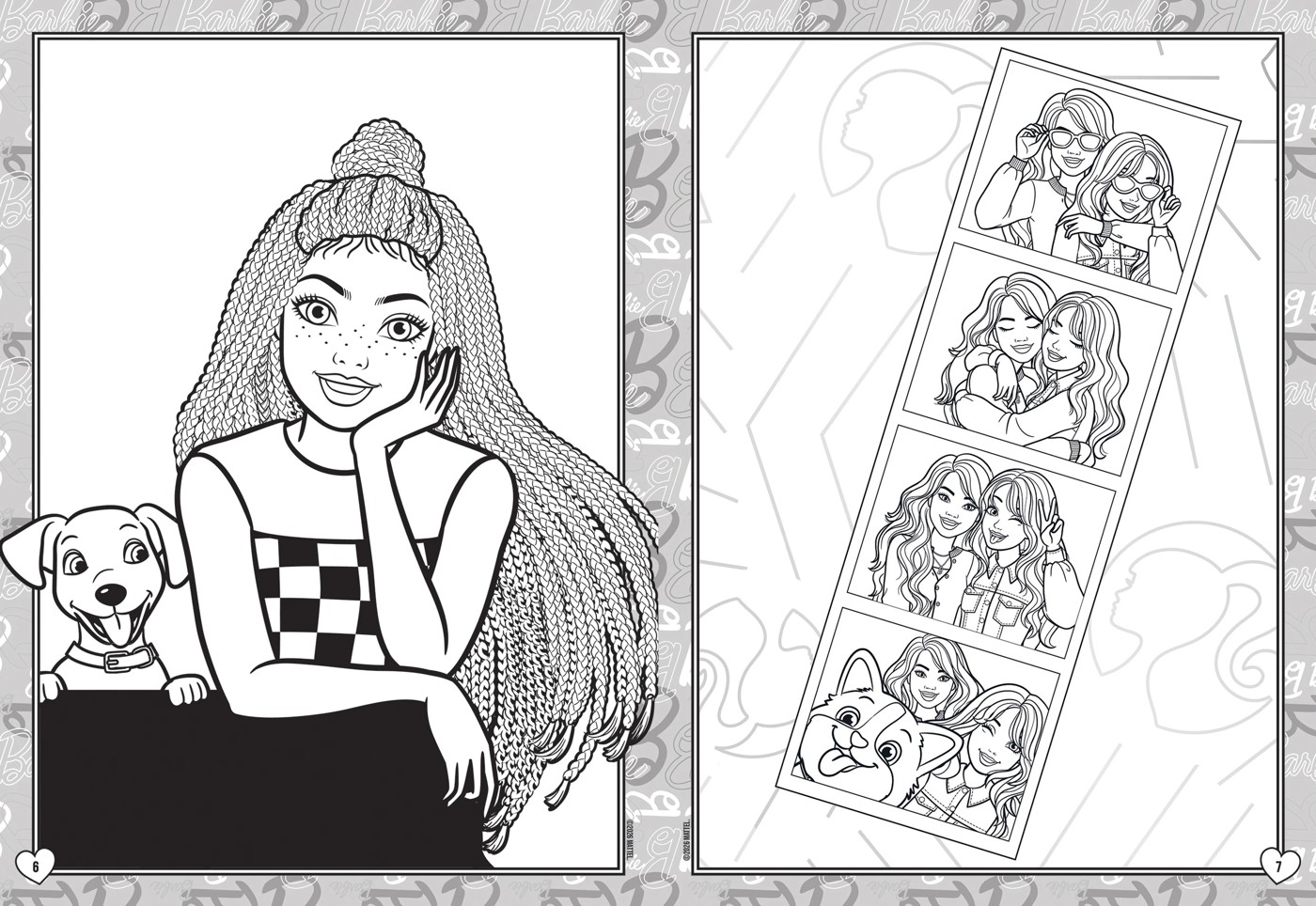 Barbie: Mega Colouring Book 4 of 4
