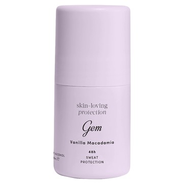 Gem Skin Loving Roll On Deodorant 50ml - Vanilla & Macadamia
