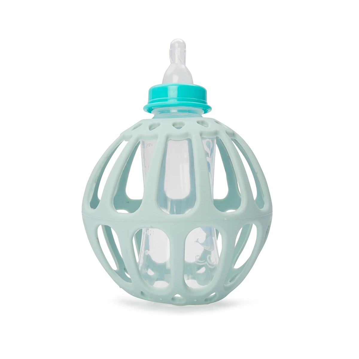 Silicone baby bottle store holder