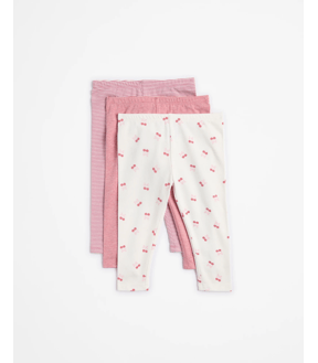 Baby Organic Cotton Leggings 3 Pack
