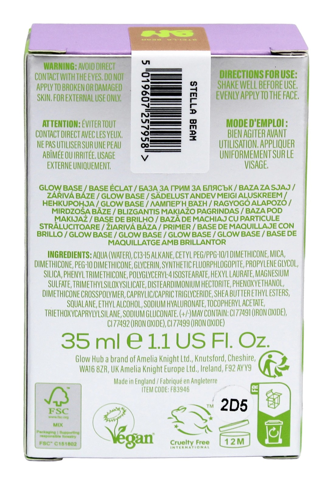 Glow Hub Baby Beam Illuminating Glow Base 35ml – Stella 5 of 5