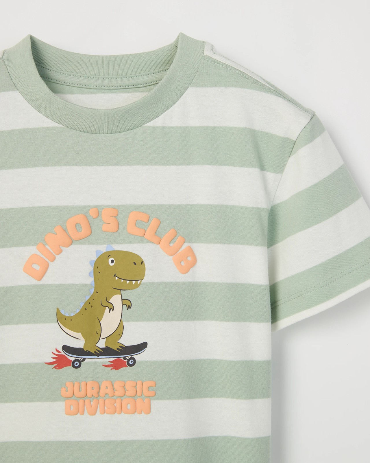 Australian Cotton Short Sleeve T-Shirt - Light Green 5 of 5