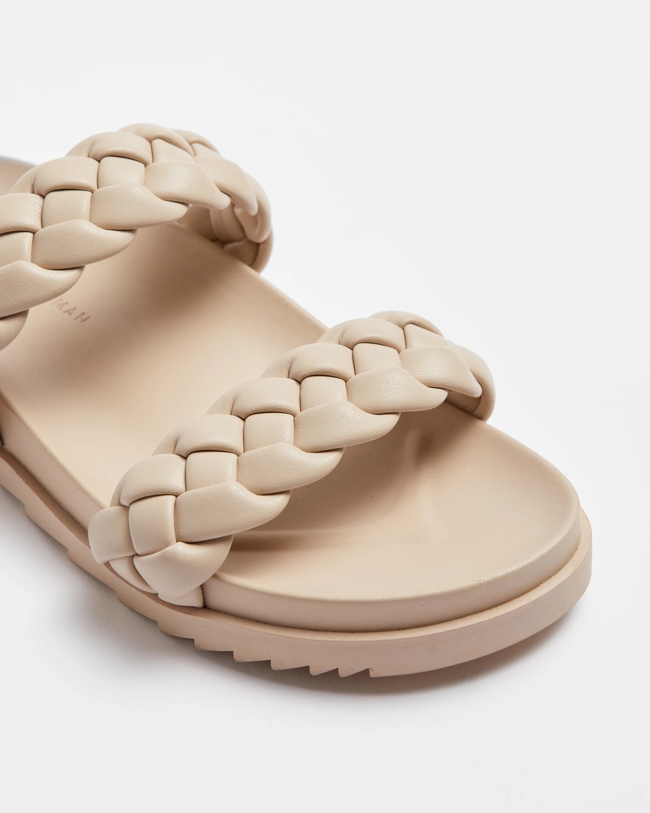Womens Double Braided Slide - Andria 2 of 3