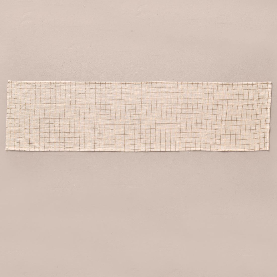 Grid Foil Print Table Runner Target Australia