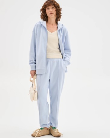 Active Australian Cotton Blend Fleece Zip Through Hoodie