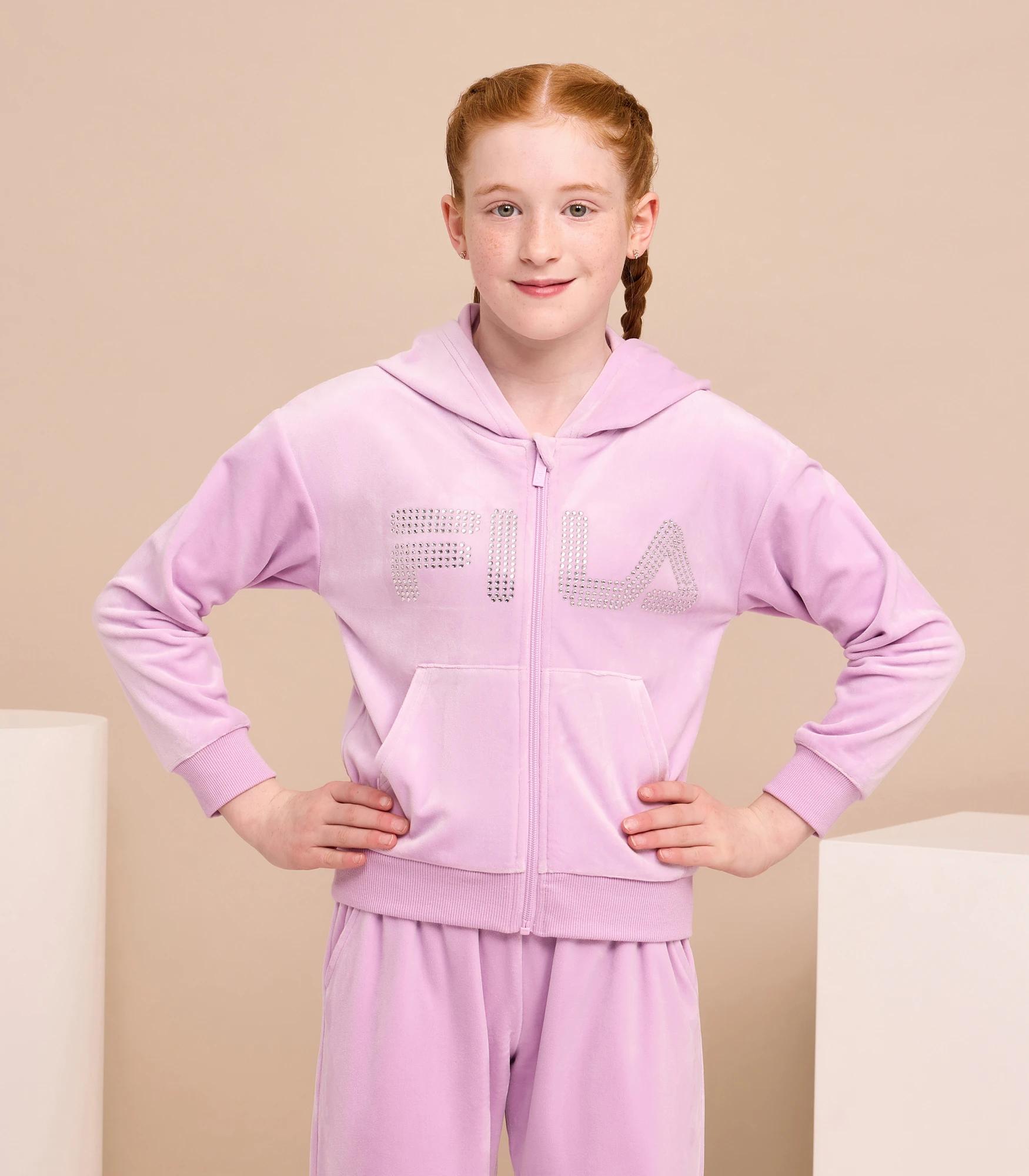 Fila velour sweatshirt sale