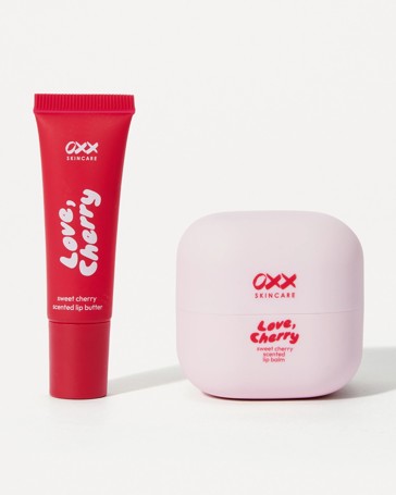 OXX Skincare Love, Cherry Lip Duo - Sweet Cherry Scented