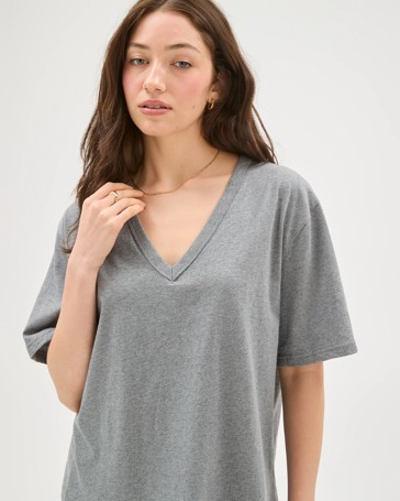 Lily Loves Australian Cotton V-Neck T-Shirt