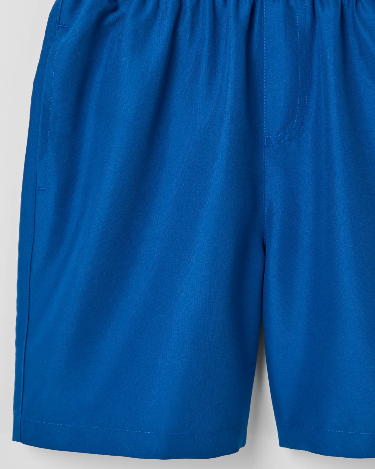 School 2 Pack Microfibre Shorts - Royal Blue 3 of 3