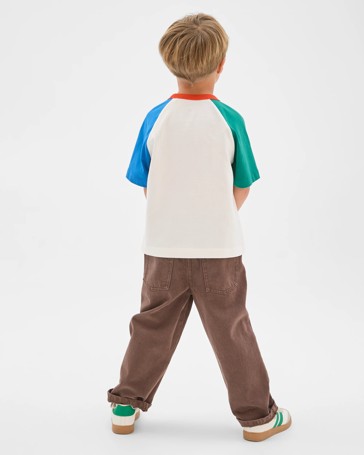 Australian Cotton Raglan Sleeve Oversized Heavyweight T-Shirt