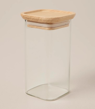 Flinders 300ml Square Glass Canister