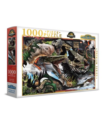 Harlington Premium Puzzles - 1000 Piece Jurassic World Rebirth