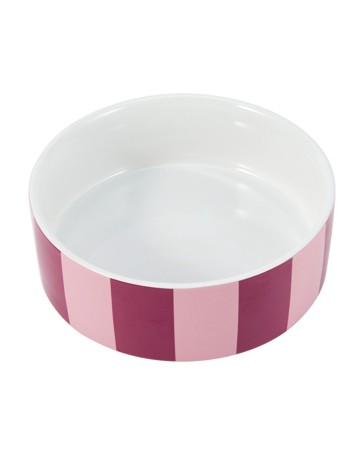 Anko Dog Bowl Ceramic Stripe- Medium