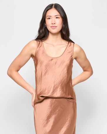 Crushed Satin Cami - Preview