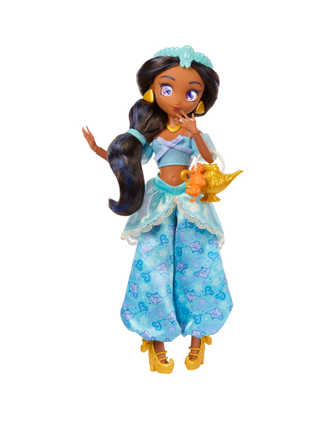 Disney Collector Princess Jasmine Manga Anime Doll & Accessories 5 of 6