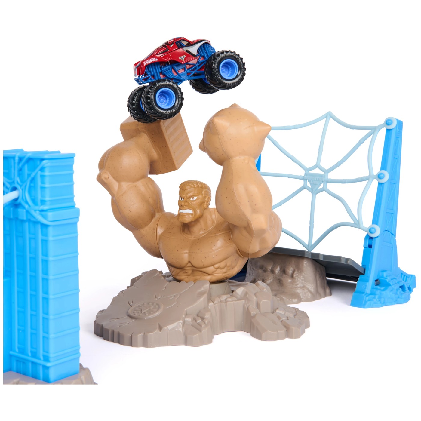 Monster Jam Marvel Spiderman Playset 5 of 5