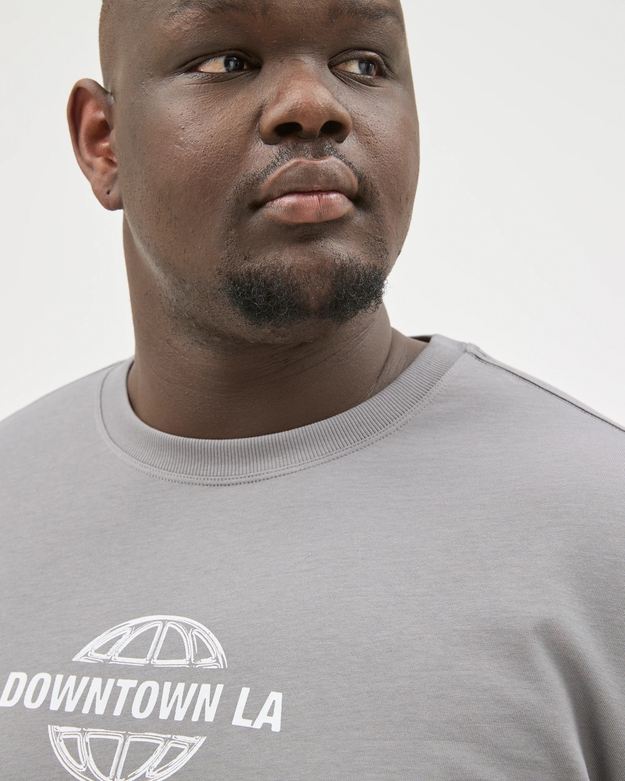 Plus Size Australian Cotton Heavyweight Relaxed Clear Vision T-Shirt 3 of 6