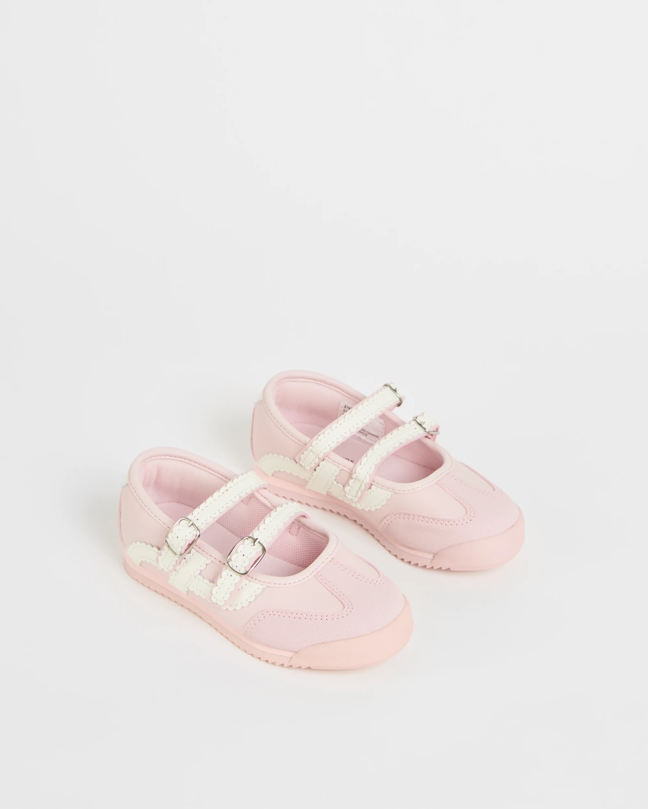Brogue Mary Jane Sneakers - Pink 2 of 3