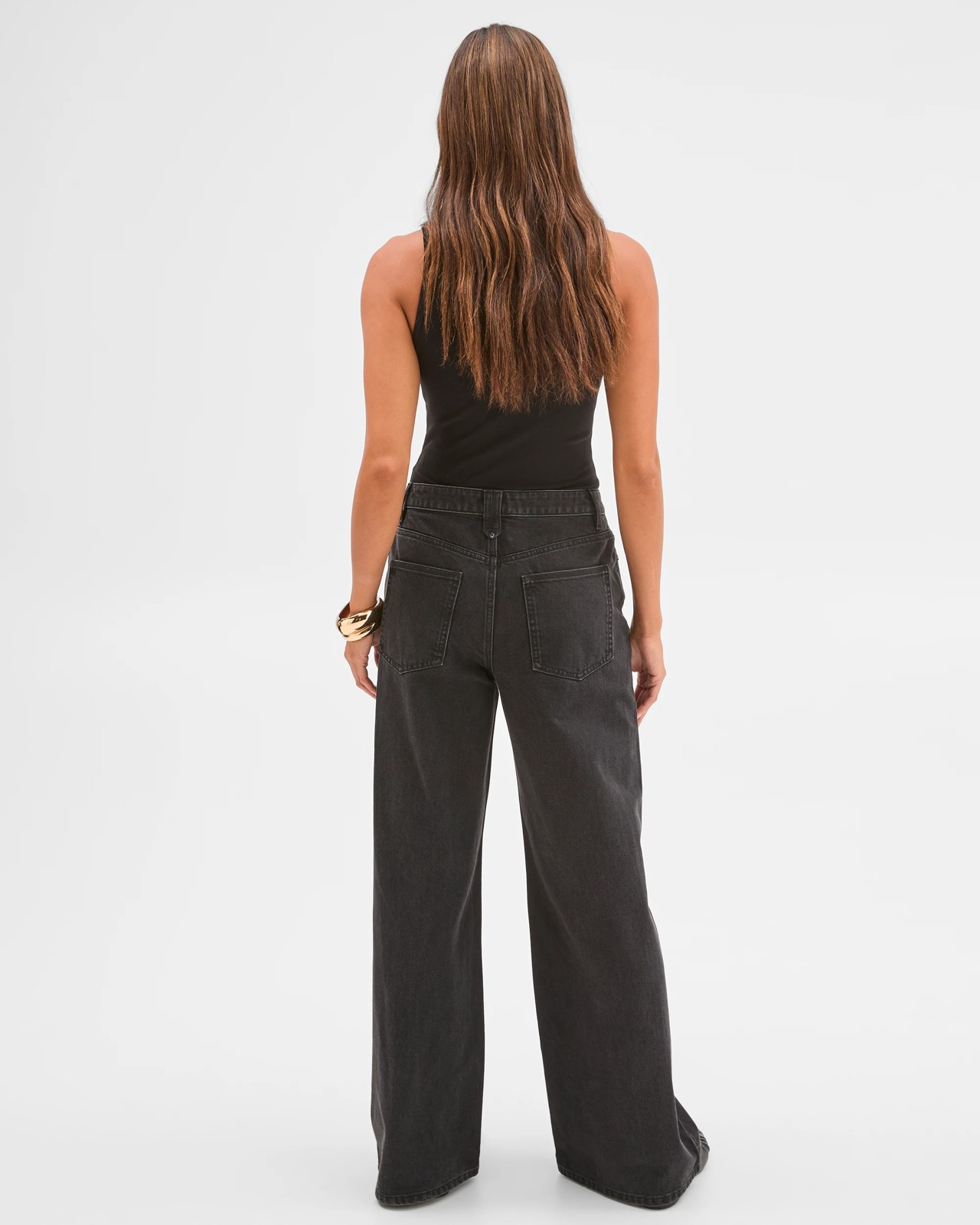 Lily Loves Mid Rise Wide Leg Jeans 5 of 5