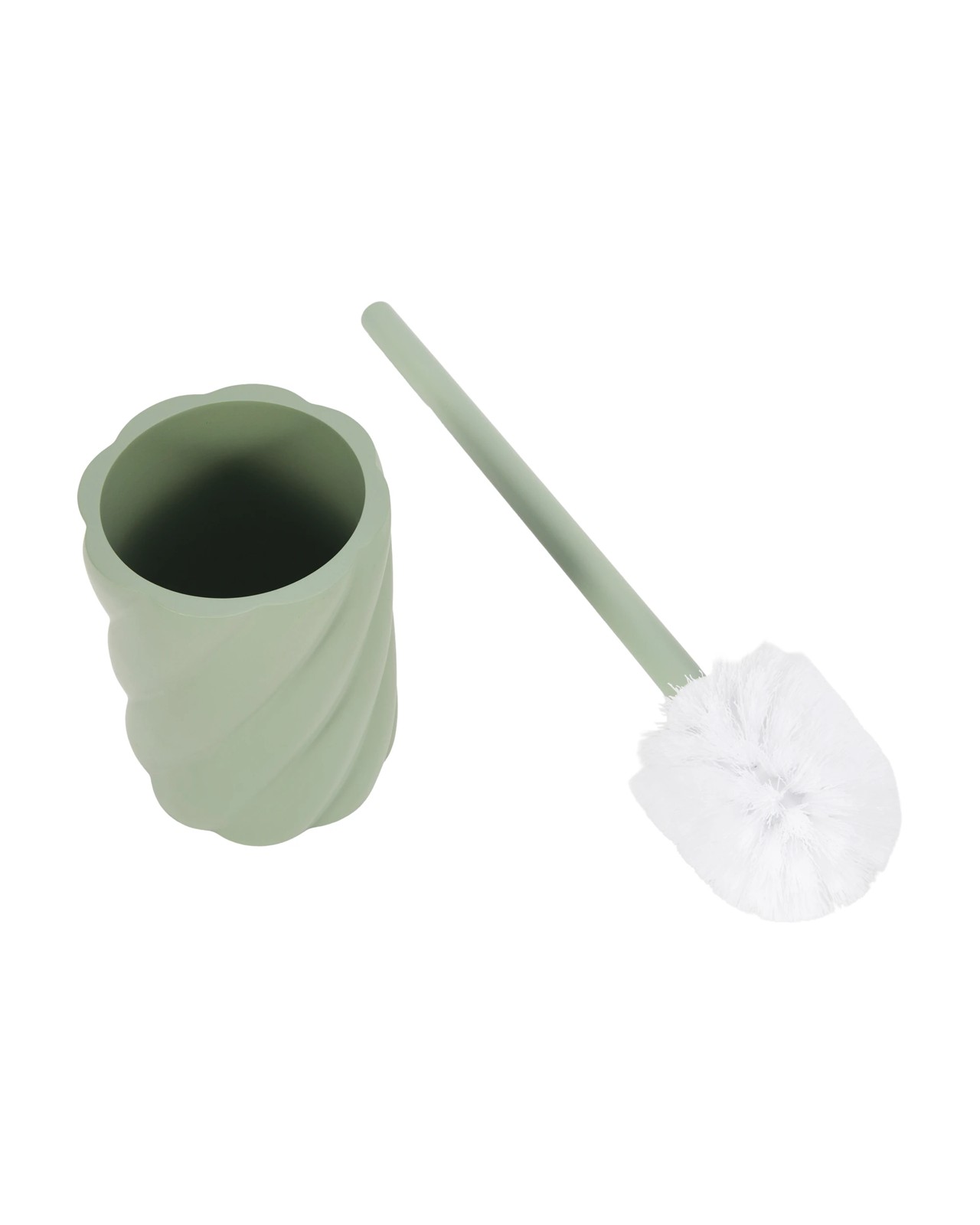 Anko Green Swirl Toilet Brush 3 of 5