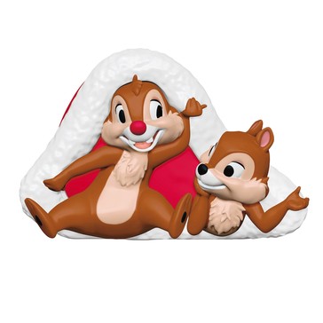 Hallmark Keepsake Cozy Little Christmas Disney Chip and Dale Christmas Tree Ornament