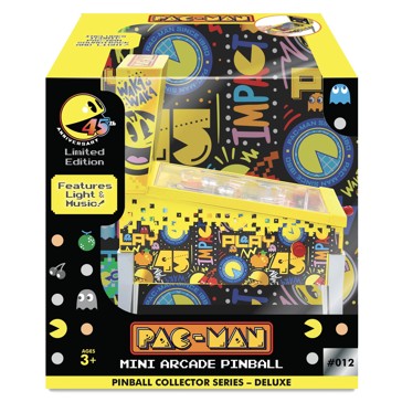 Pac-Man Mini Arcade Pinball 45th Anniversary