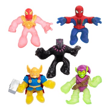 Heros of Goo Jit Zu Marvel Glow Surge Hero Pack - Assorted*