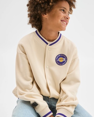 NBA Australian Cotton Blend Varsity Jacket