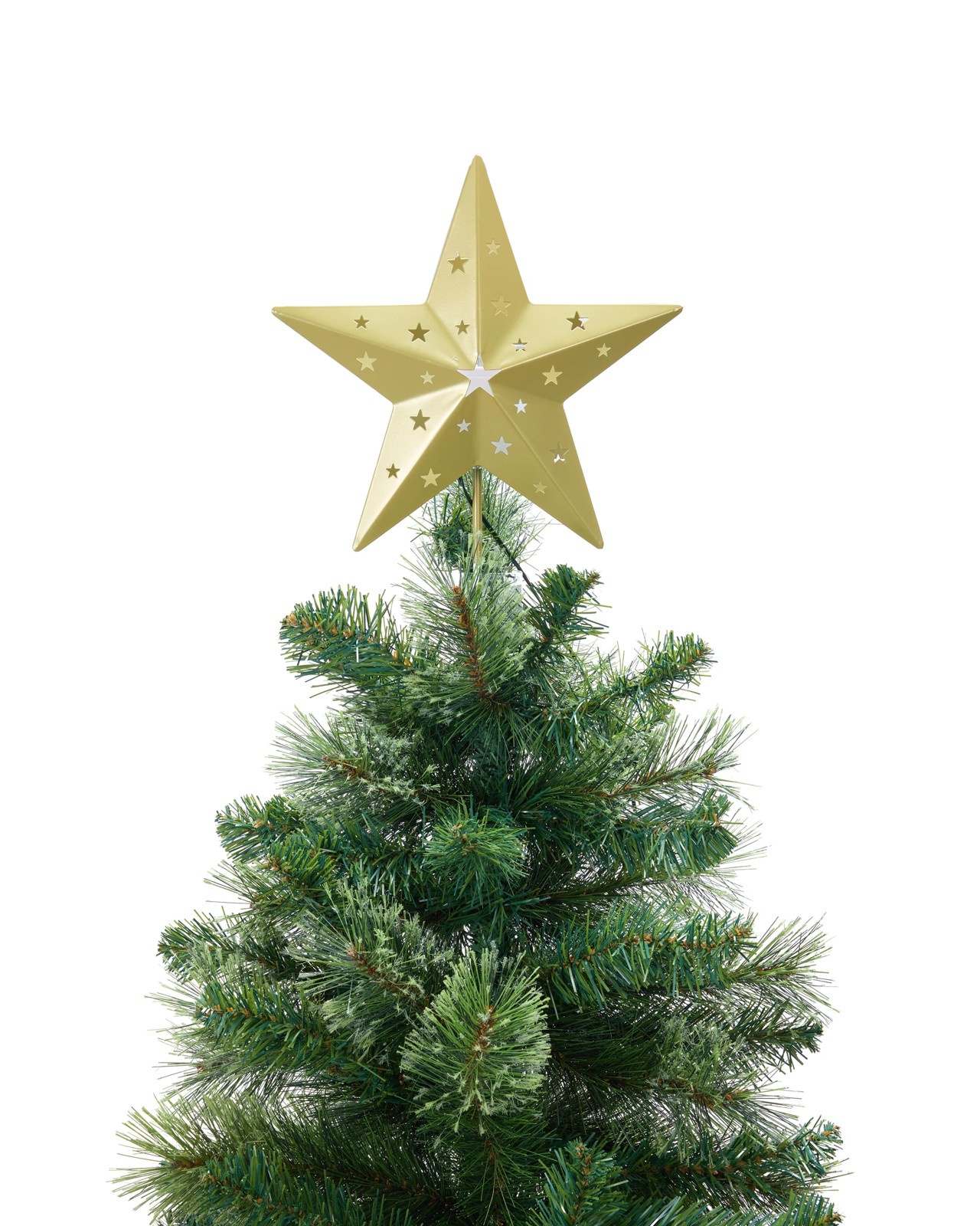 Anko Battery Operated Projection Star Tree Topper 2 of 6