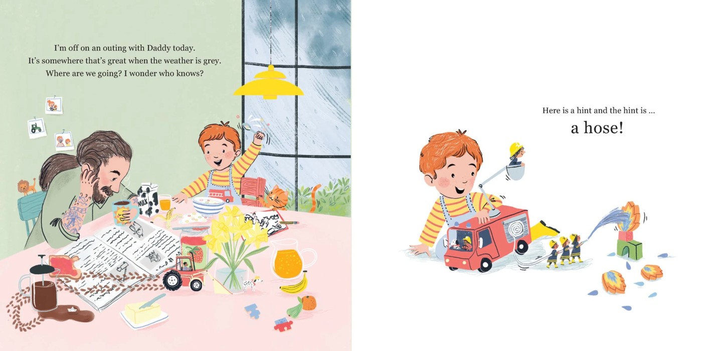 It's a Fire Station Celebration! by Davina Bell - Book 2 of 6