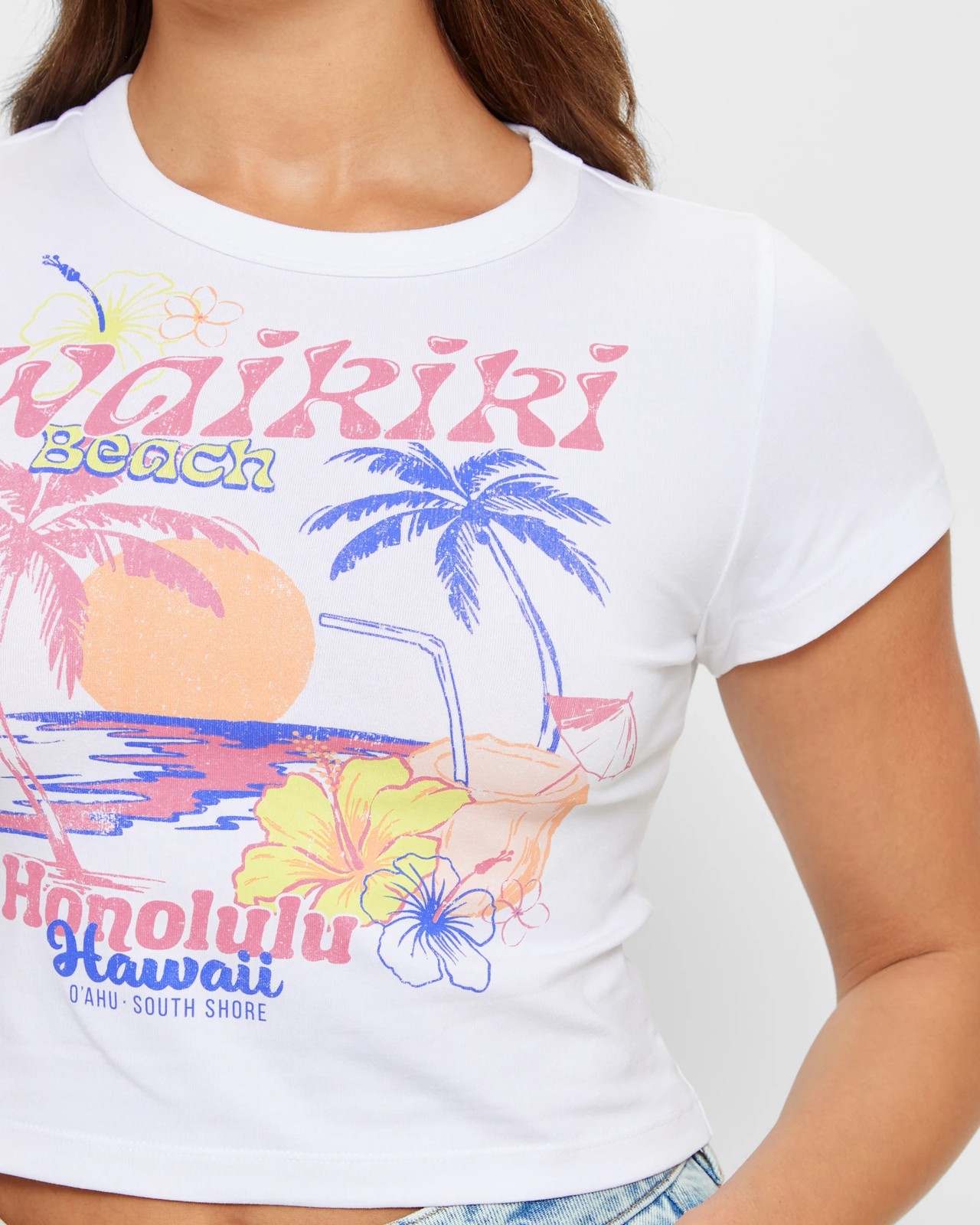 Printed Baby Crop T-Shirt - Lily Loves 5 of 5