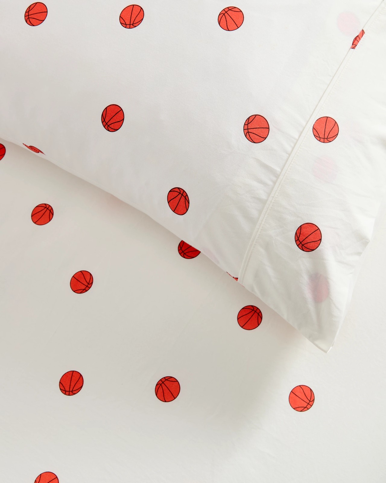 Bronny Australian Cotton Basketball Kids Fitted Sheet Set 2 of 4