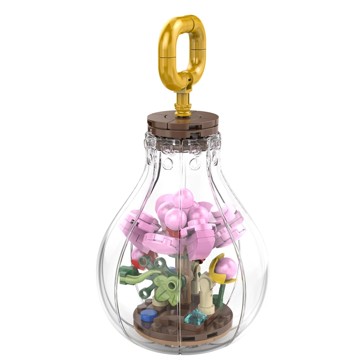 Mini Blocks Flower Series: Light Bulb Flower Set, Assorted - Anko