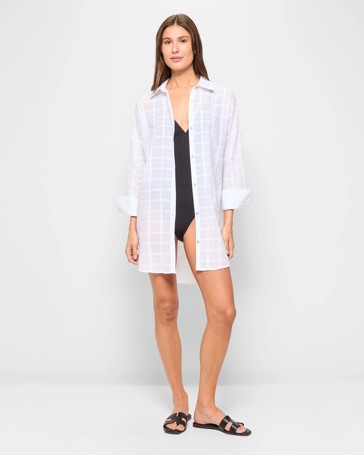 Resort Swim Maxi Shirt