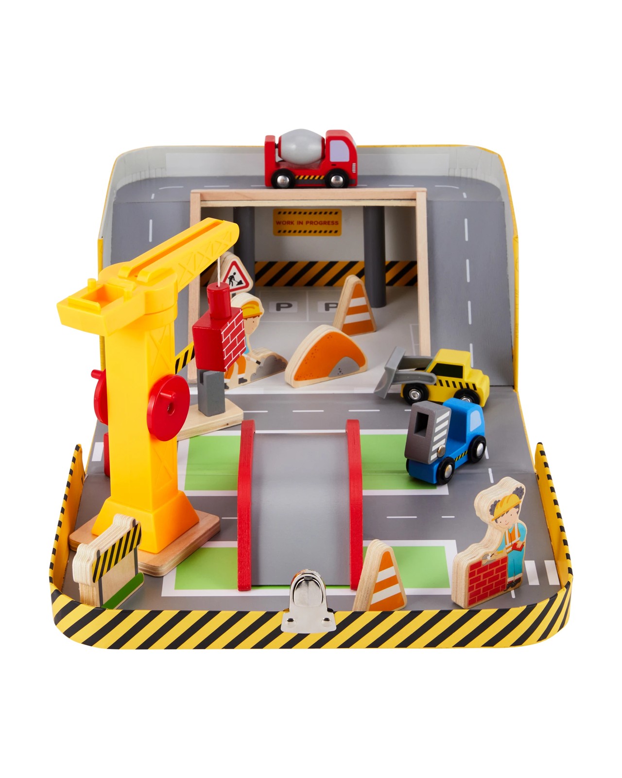 Anko 16 Piece Wooden Suitcase Constructions Set 2 of 6