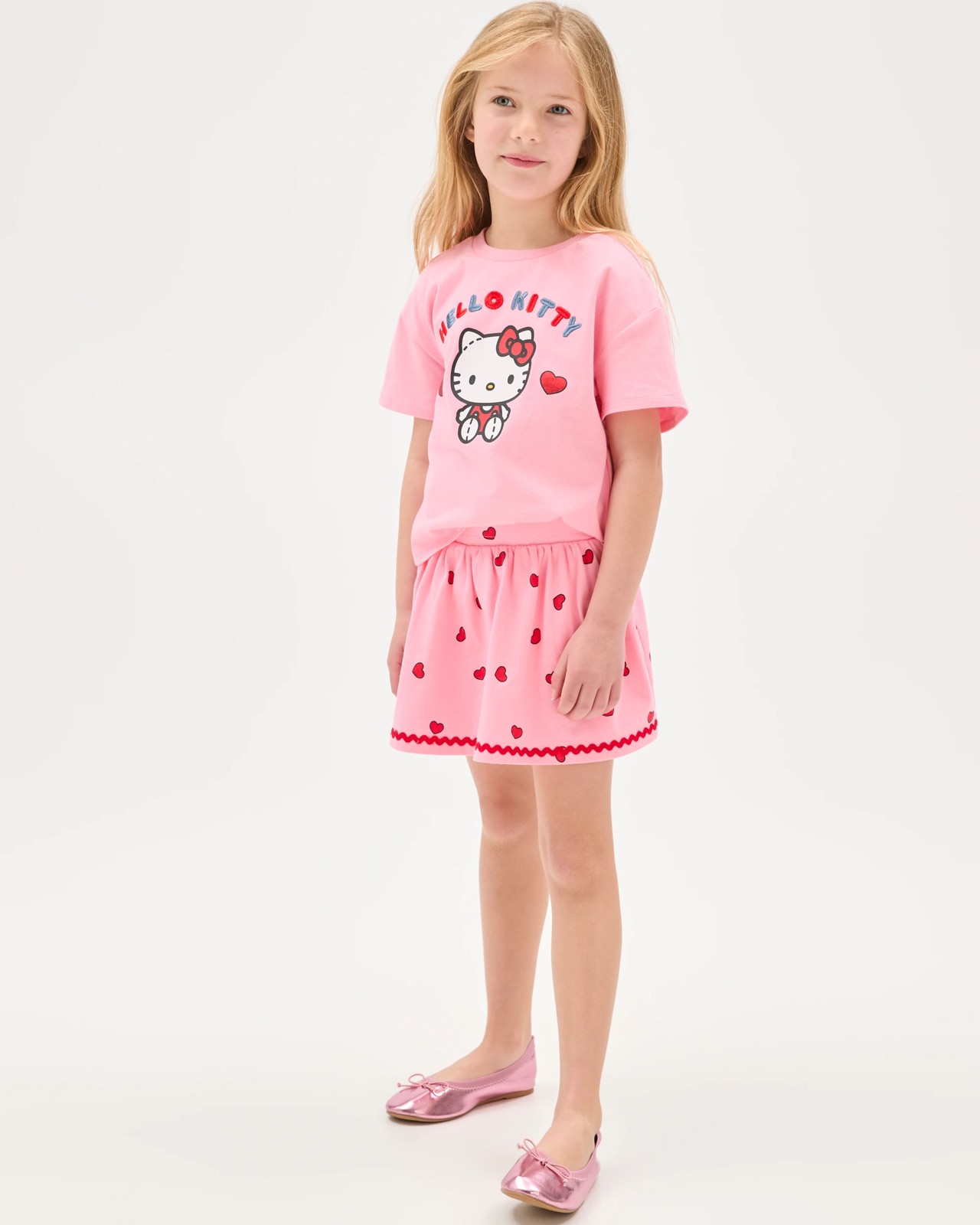 Hello Kitty Australian Cotton T-Shirt and Skort Set 2 of 5