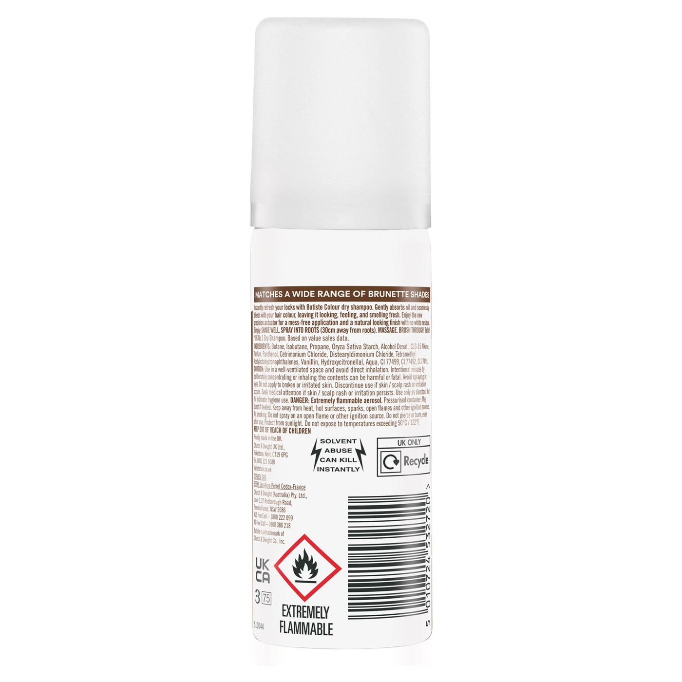 Batiste Brunette Colour Dry Shampoo 50ml 2 of 6