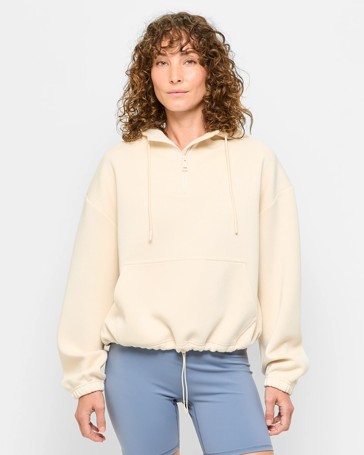 Active Ribbed Hooded Jumper