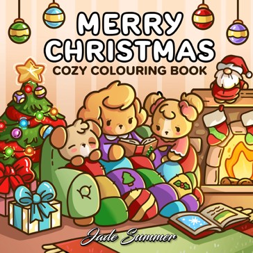 Merry Christmas Cozy Colouring Book by Jade Summer - Book